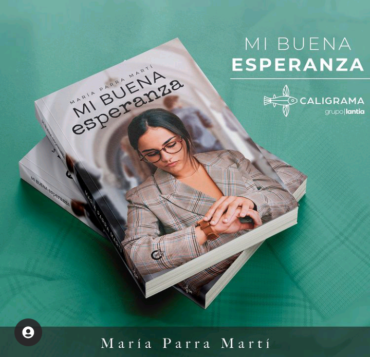 Mock up del libro Mi buena Esperanza de María Parra Martí